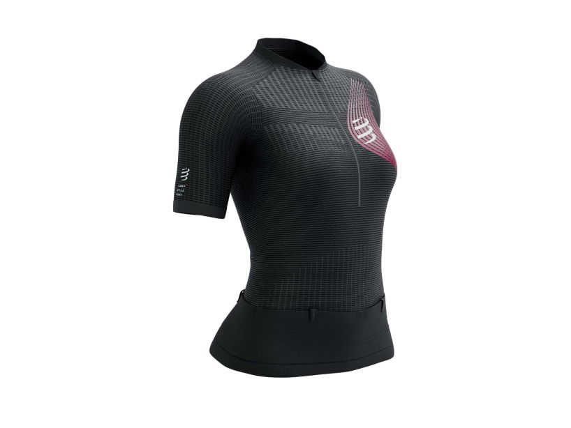 TRAIL POSTURAL SS TOP W - BLACK